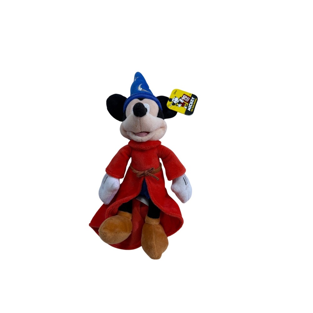 Disney Mickey Mouse Sorcerer Plush 11" NWT Whimsical Anniversary Magic Kingdom